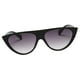 thumbnail image 1 of Gafas de sol de moda jinwen grandes marco negro y lente gris degradado, 1 of 8