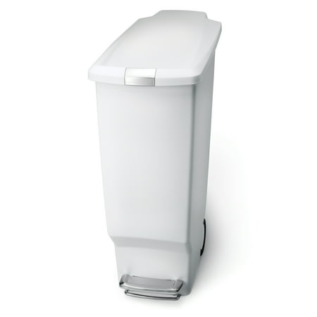 Simplehuman 40 Litre/10.6 Gallon Slim Step Trash Can - (Best Price Simplehuman Trash Cans)