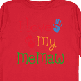 thumbnail image 4 of Inktastic I Love My Memaw Girls Long Sleeve Toddler T-Shirt, 4 of 5