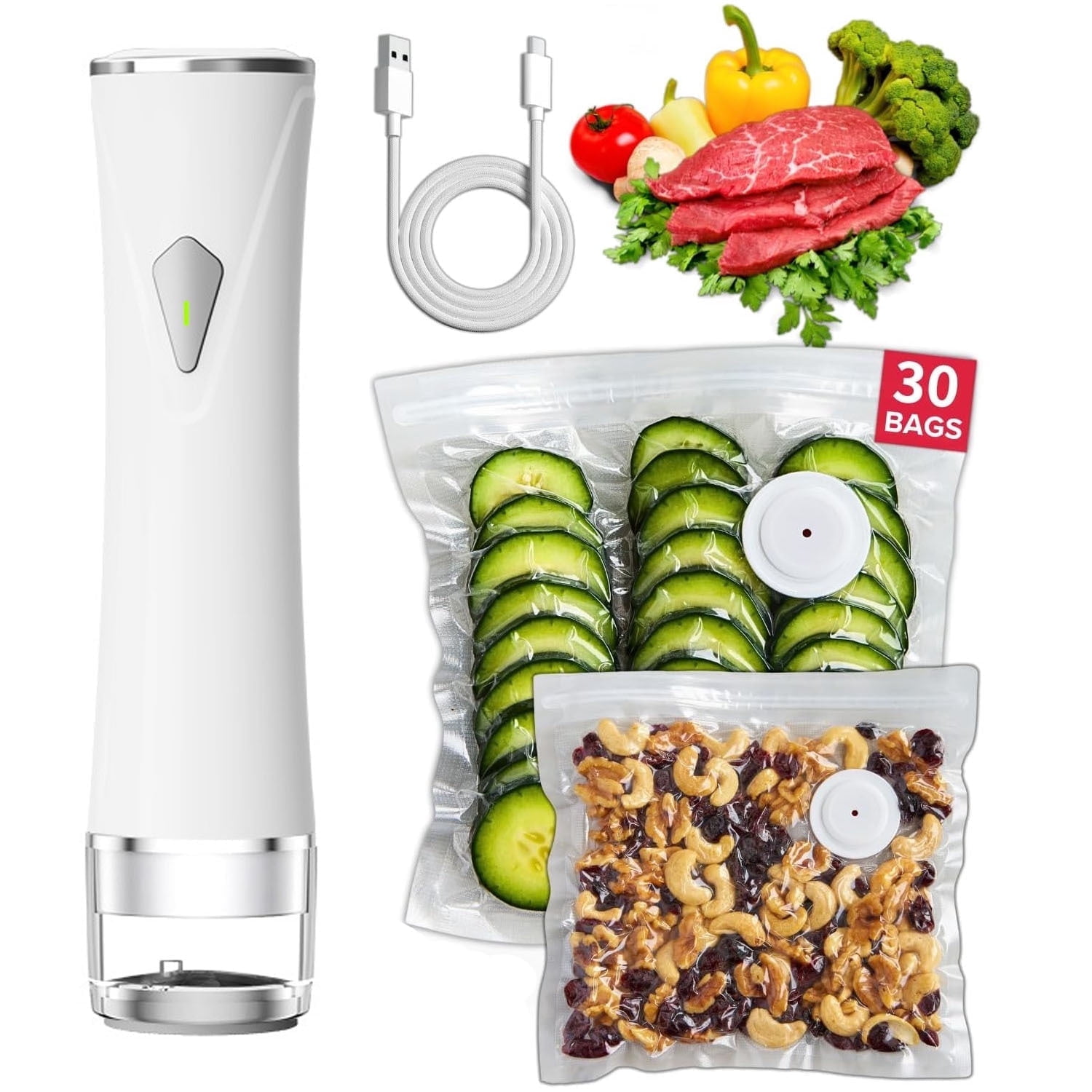 FoodSaver FS2110 Handheld Vacuum Sealer for Kitchen Food