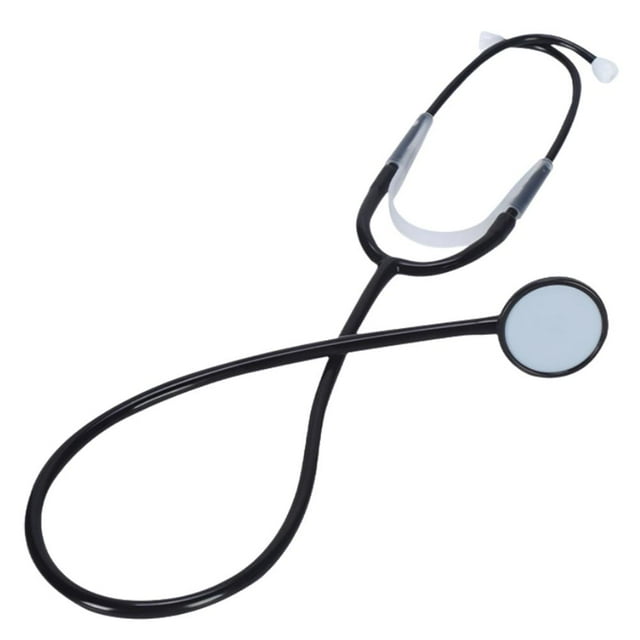 Children's Doctor Play Stethoscope Toy Realistic Plastic Medical Learning Kit for Kids Pretend Role Play Fun, Multi-Color