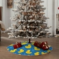 thumbnail image 4 of Sikiie Rubber Duck Nativity Christmas Tree Skirt, Jesus Christian Winter Holiday Tree Mat Decoration(30-48IN)36", 4 of 6