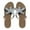 White, variant on Anuirheih Slide Sandals for Women Summer Casual Comfy Slip On Beach Slippers(Brown）