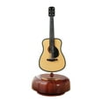 thumbnail image 1 of Electric Guitar Music Box Classical Wind Up Musicbox Twirling Music Box Rotating Base Stringed Musical Instrument Miniature Replica Artware Gift for Christmas Birthday Valentine's Day Mother's Day, 1 of 9