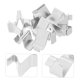 thumbnail image 4 of RENACLIPY 10Ud Clips Ajustables Para Estantes De Oficina Y Gabinetes Con Simple En Plata, 4 of 4