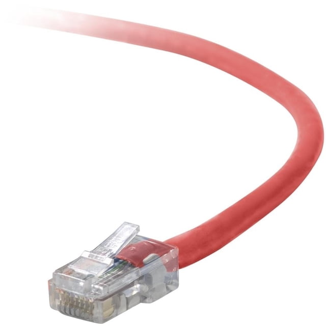 Cable de red Belkin A3L791-03 Cat 5E 0,9 m rojo