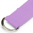 thumbnail image 4 of Yoga Strap Athletic Stretch Band with Adjustable Metal D-Ring Buckle Loop, 4 of 5