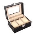 thumbnail image 2 of Luxury Watch Box / Watch Box / for 3 watches Black, 2 of 4