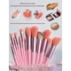 thumbnail image 2 of Set 13 Brochas Maquillaje Portátiles, Cerdas Suaves, Bolsa Terciopelo, Profesional, Regalo Ideal, 2 of 6