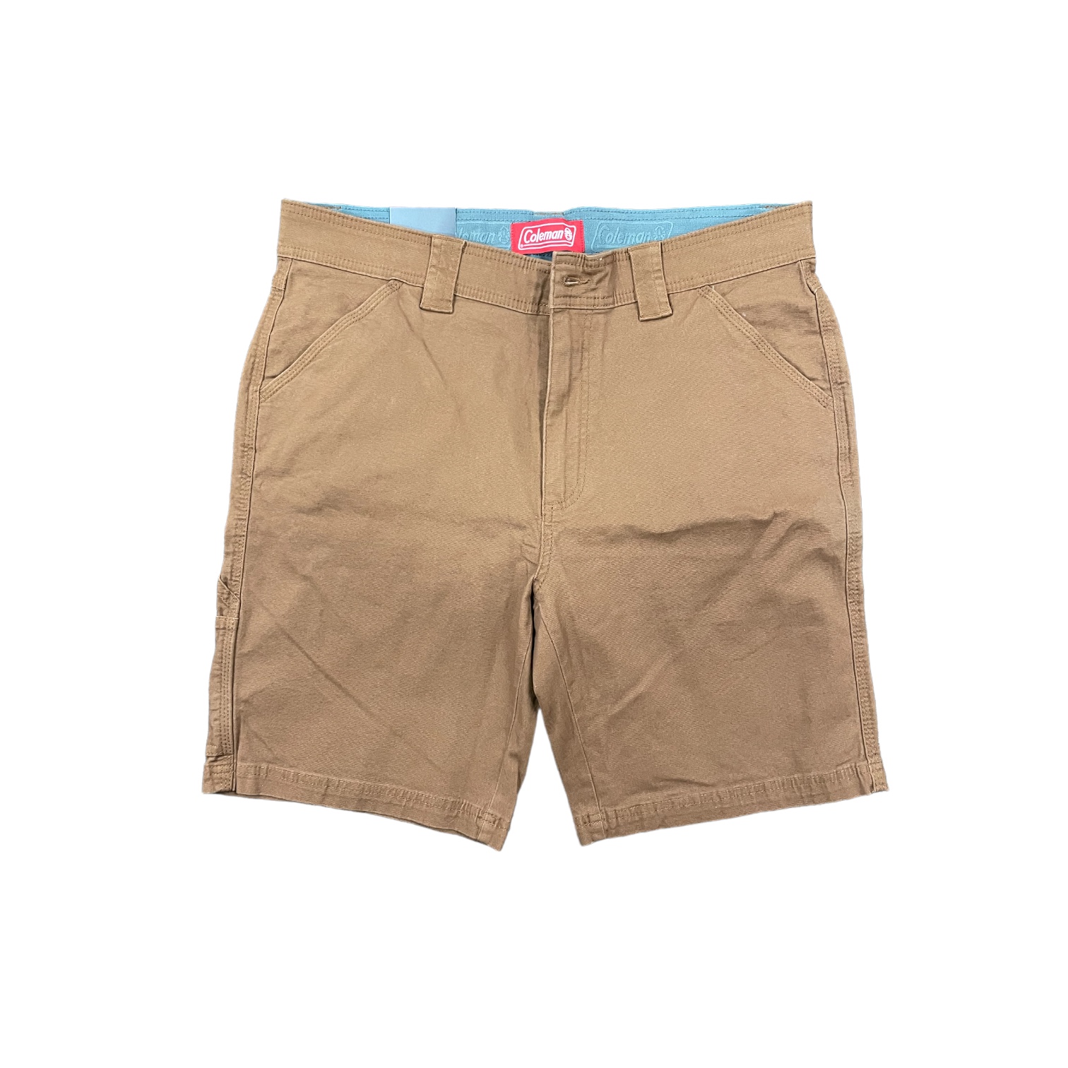 Coleman Men's Relaxed Fit Tear Resistant Stretch Utility Shorts (Copper