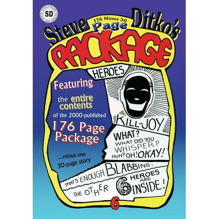 Steve Ditko's 176 Minus 30 Page Package, (Paperback)