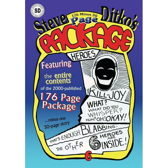 Steve Ditko's 176 Minus 30 Page Package, (Paperback)