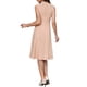 thumbnail image 3 of INSPIRAR CHIC Vestidos de trabajo para mujeres 2025, vestido midi sin mangas con cuello alto L Beige, 3 of 6