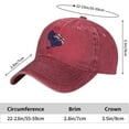 thumbnail image 2 of New Zealand Flag Kiwis Funny Hat Adjustable Denim Baseball Cap Black Dad Hat Men Women, 2 of 6
