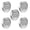5 pieces, variant on CR2450 Lithium Coin 10/5 Piece Travel Size 3V Output Cell for Watches Calculators Digital Devices