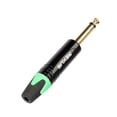 thumbnail image 2 of Adaptador Enchufe para Soldar DIY Conector Audio Mono 6 35mm () Verde, 2 of 9
