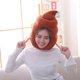thumbnail image 1 of Gorros de disfraz de caca de dibujos animados para mantener el calor, lavar fácilmente, herramienta de fotografía, sombreros, divertido sombrero de Cosplay para niña/niño, 1 of 5