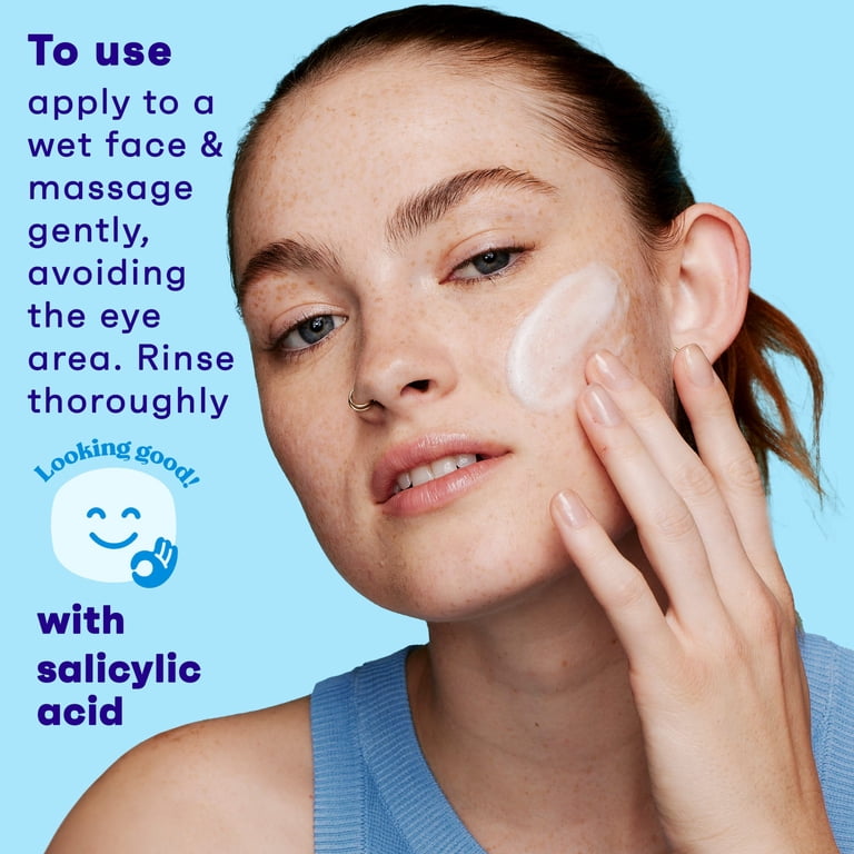 Clean & Clear Acne Triple Clear Exfoliating Facial Scrub, 5 oz HSA