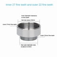 thumbnail image 1 of Faucet Adapter 22 Turn 16 18 20 22 24 26 28 30 32mm Internal and External Fine Tooth Faucet Conversion Thread Accessories, 1 of 5