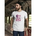 thumbnail image 2 of Take The Risk Brushstroke T-Shirt Men -GoatDeals Designs, Male x-Large, 2 of 4