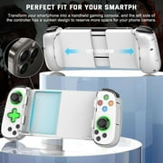 Mobile Phone Gaming Controller for iPhone/Android/PC/Switch/P4/P3,Wireless Phone Controller Joystick with Turbo/6-Axis Gyro/Vibration,Play Call of Duty,Roblox, Genshin Impact,Cloud Gaming,Remote Play