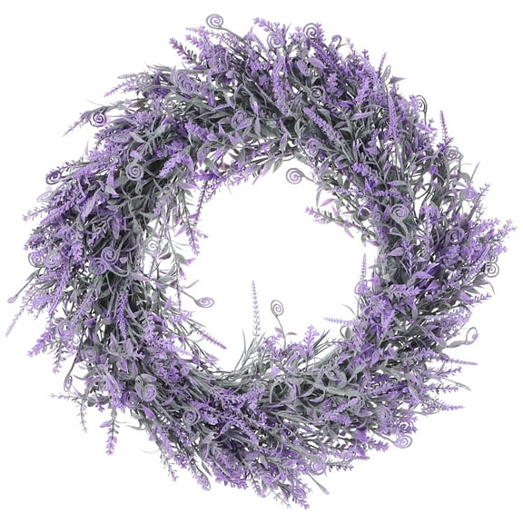 Gymnture Outdoor Lavender Wreath for Front Door Wedding Spring Xmas Decor