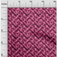thumbnail image 2 of oneOone Cotton Poplin Fuschia Pink Fabric Abstract Craft Projects Decor Fabric Printed By The Yard 56 Inch Wide, 2 of 4