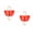 B, variant on Ant Moat for Hummingbird Feeders and Oriole Feeders - 5 OZ x 2 Pack Red Umbrella Hanger Ant Guard with Hooks for Garden