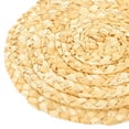 thumbnail image 2 of CIMAXIC Yellow Woven Coasters for Decor Rustic Farmhouse Tabletop Protection, 2 of 6