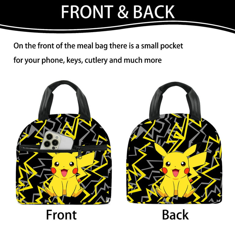 Pokemon Pikachu Lunch Bag And Backpack Set (Pack of 4)