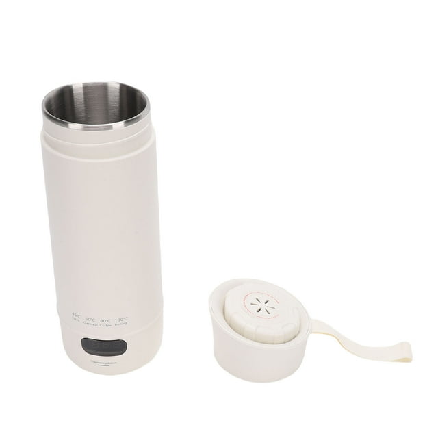Viaje De Hervidor De Teteras Eléctricas Mini Kettle, Caldera De Agua Caliente Personal 400Ml Con 4 Temperatura De Control, 3 Minutos De Calefacción Rápida, Para Café De Té