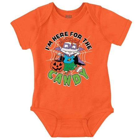 Rugrats Halloween Here For Candy Baby Romper Boys or Girls