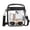 Black, variant on Clear Crossbody Bag Stadium Approved, Clear Purses for Women, Small Stadium Bag for Events Concerts Sports Fans-Black