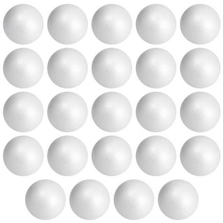 Half Round Foam Styrofoam Polystyrene Ball (8 Inch) for Crafting Painting  Drawing