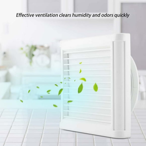 Bathroom Exhaust Fan Kitchen Bathroom Exhaust Fan Bathroom Vent Fan Wall Mount Ventilation Fan Bathroom Window Exhaust Fan 15W 220V Wall Mounted Exhaust Fan Low Noise Home