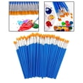 thumbnail image 4 of de pinceles profesionales para , , cabellero, acrílico, , acuarela, kits de pintura para artistas para y adultos, manualidades Punta plana perfecl Pinceles de pintura artista, 4 of 8
