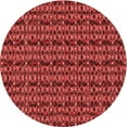 thumbnail image 1 of Ahgly Company Machine Washable Indoor Round Transitional Grapefruit Red Area Rugs, 7' Round, 1 of 7