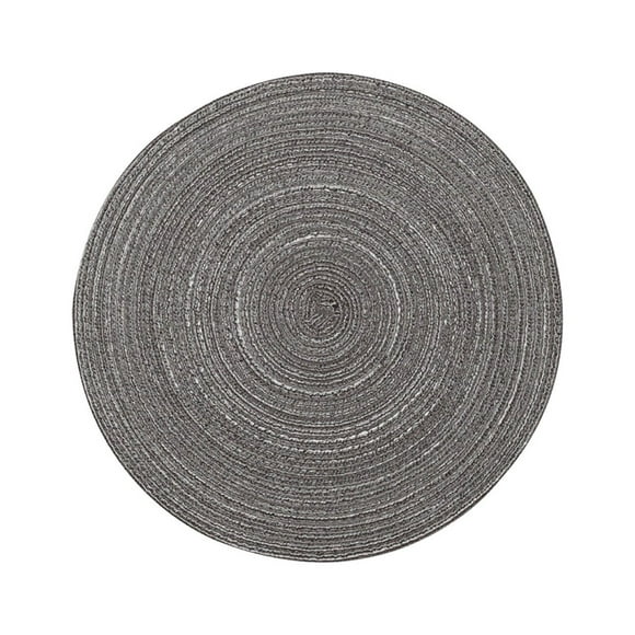 jovati 18Cm Ramie Cotton Yarn Table Mat Insulation Pad (Satin Dyeing)