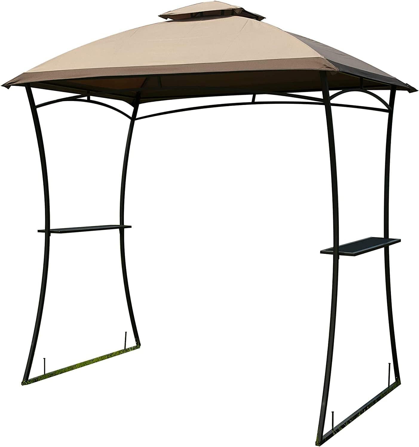 Grezone Outdoor Grill Gazebo Tent BBQ Canopy for Outdoor Grill Shelter