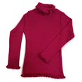 thumbnail image 2 of Haut à Col Roulé Côtelé pour Filles 3Y Fuchsia, 2 of 2