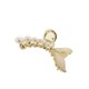 thumbnail image 1 of Temperamento hueco diamante metal cola de pez perla tiburón clip clip de pelo señoras joyería accesorios para el cabello señoras regalo de cumpleaños 4.5 in JM, 1 of 5
