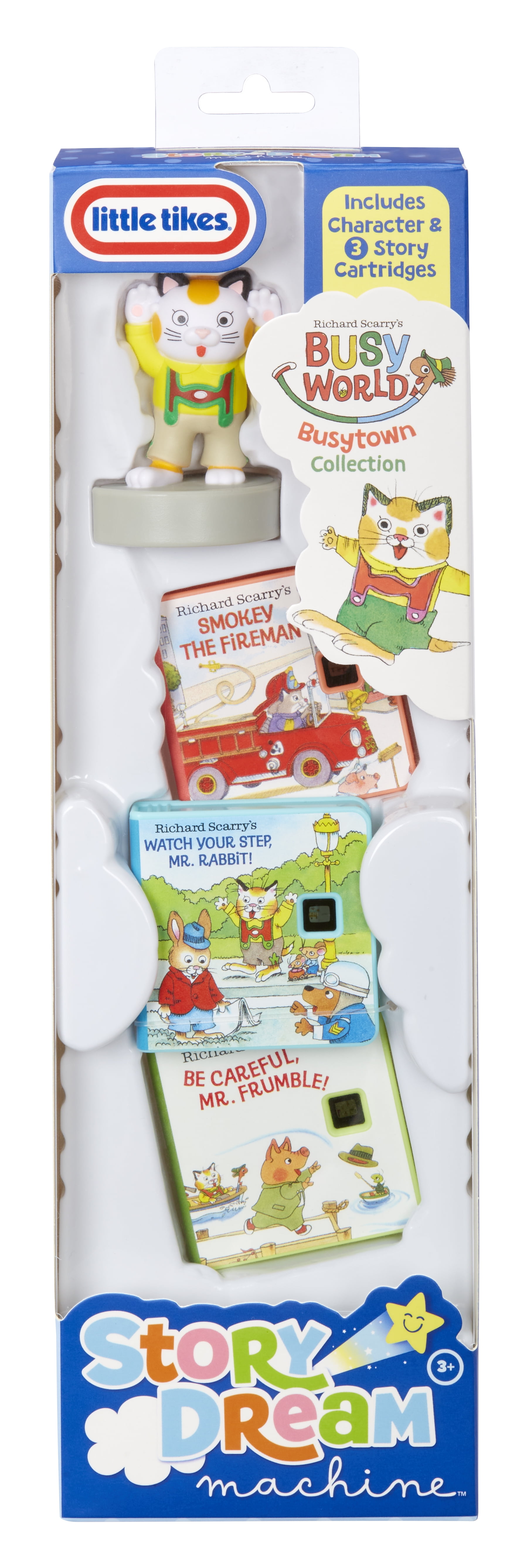 Little Tikes Story Dream Machine Richard Scarry Busytown Story Collection, Storytime, Random House Children’s Books, Audio Play Character, Toddlers Toy Gift , Kids Girls Boys Ages 3