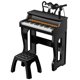 thumbnail image 1 of Teclado y piano de juguete Poiacmvoia de 37 teclas para niños con micrófono, 1 of 9