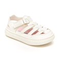 thumbnail image 1 of Baby Girls Frankie Sandal, White, 4 Infant, 1 of 1