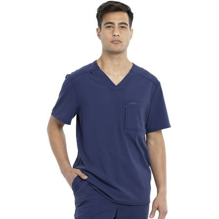 

Cherokee Euphoria Men Scrubs Top Tuckable V-Neck CK887A
