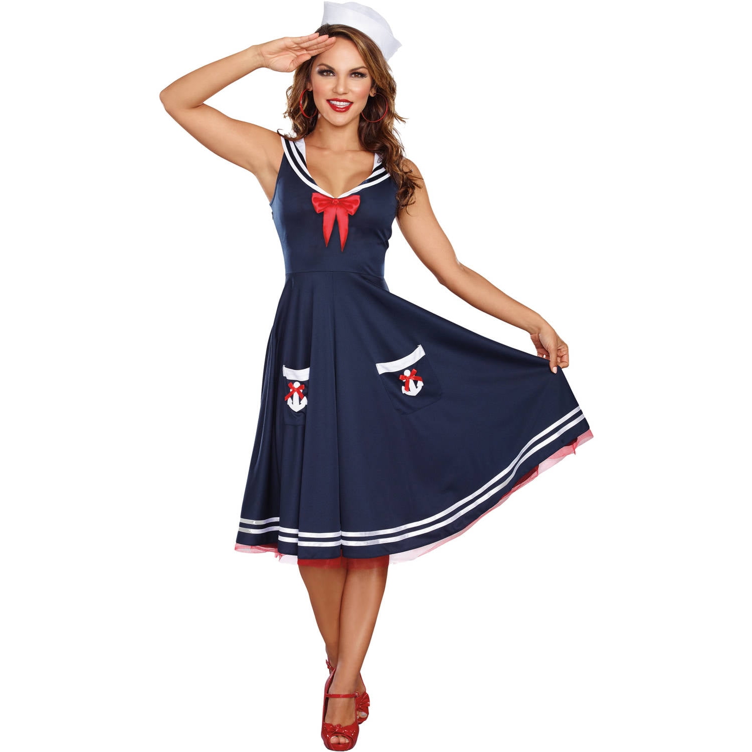 Women's All Aboard Costume - Walmart.com