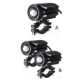 thumbnail image 3 of Sidaley Foco de conducción de motocicleta 6 LED carcasa de aluminio luz antiniebla ajustable remolque de barco lámparas de luz protectoras de Accesorios para motos, 3 of 6