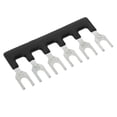 thumbnail image 4 of 10x Type Fourche Pré-Isolée Barrière de Blocage 6 Fentes Noir, 4 of 8