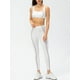 thumbnail image 4 of TFixol Conjunto de sujetador y mallas de yoga para mujer, acolchado a rayas, sin aros, 4 of 8