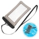 thumbnail image 3 of Funda transparente impermeable para smartphone Bolsa submarina sellada universal para buceo, piragüismo, deportes acuáticos (versión inflable de TPU negro), 3 of 4
